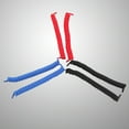 thumbnail image 3 of 6pcs Lace Spring Curly Coiled Elastic Shoe Laces Latex Shoelaces for Sneakers Casual Shoes (2*Black + 2*Red + 2*Blue), 3 of 7