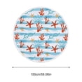 thumbnail image 3 of ddioayh Clearance Circular Pattern Beach Swimming Pool Outdoor Shower Towel Blanket Yoga Mat, 3 of 4