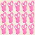 thumbnail image 3 of Miangastore 25 Pcs Plastic Towel Clips Bright Color Multi-purpose Windproof Clothespin Clothes Drying Hanger for Clothesline Utility (Pink), 3 of 8