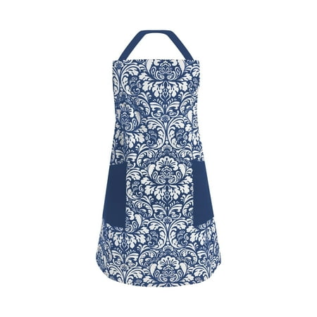 

Cotton Damascus Apron Sel-l The New Palace- Retro Big Flower Princess Lace Apron