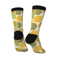 thumbnail image 3 of Goofa Bee honey Printed Men's Crew Socks, Soft Durable Breathable Moisture-Wicking with Odor Control Cotton socks, 3 of 9