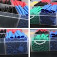 thumbnail image 2 of Juego de 560 tubos termorretráctiles multicolor, resistentes al fuego y aislantes, ideal para protección de cables. Incluye variedad de tamaños y colores, en práctico estuche. Perfecto para uso, 2 of 7