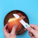 thumbnail image 1 of Foldable Ceramic Knife With Handle For Easy Storage And Safe Cutting Ideal For Peeling And Slicing Vegetables For Kitchen Use, 1 of 6