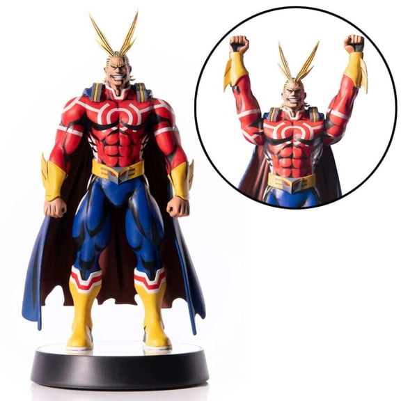 Dark Horse Comics My Hero Academia 11 Inch Silver Age All Might PVC Figure, Red, One Size