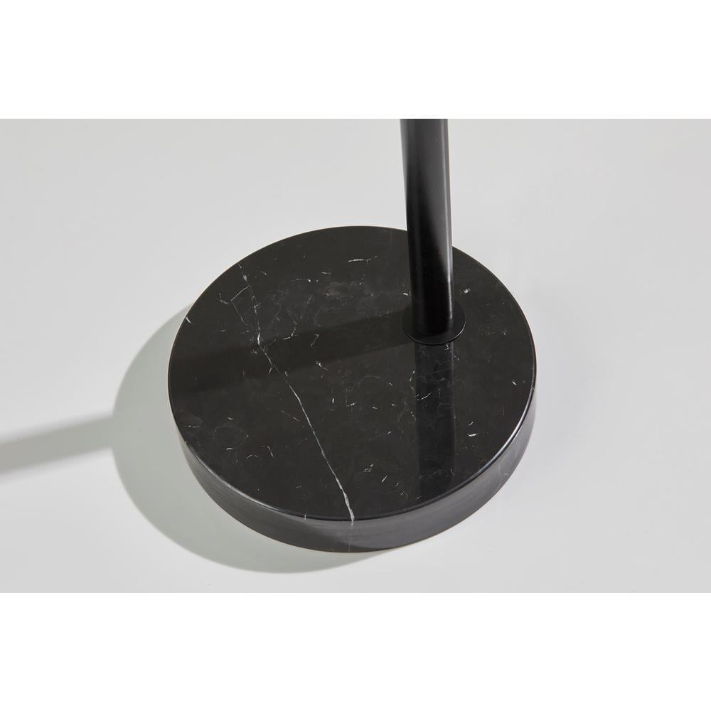 Bowery Arc Lamp in Matte Black Color