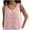Pink, variant on Egmy1 No Boundaries Women's Summer Sleeveless Button-Down Tops Slight Crop Vest