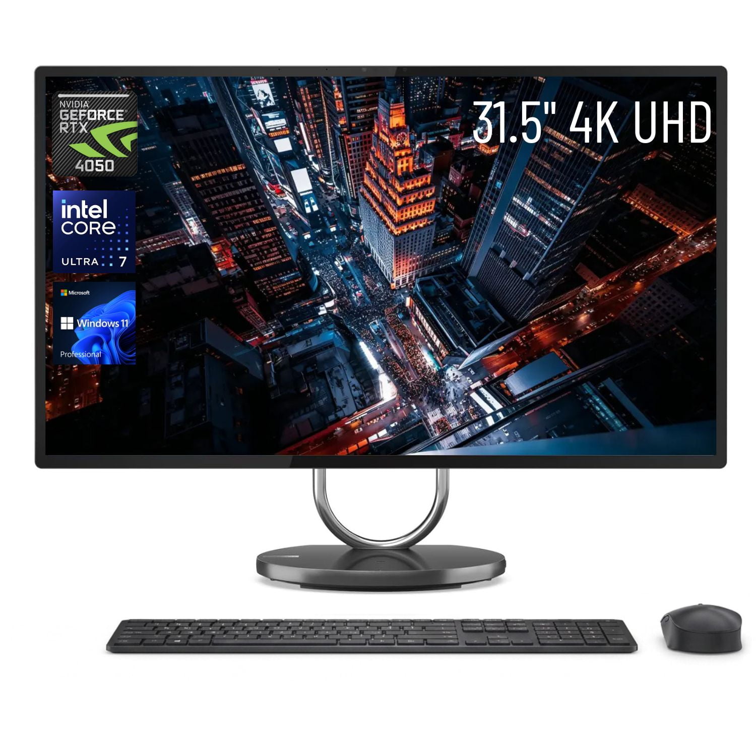 Lenovo Yoga 32i RTX 4050 Premium All-in-One, 31.5" UHD, Intel Core Ultra 7 258V, 32GB RAM, 1TB SSD, Windows 11 Pro