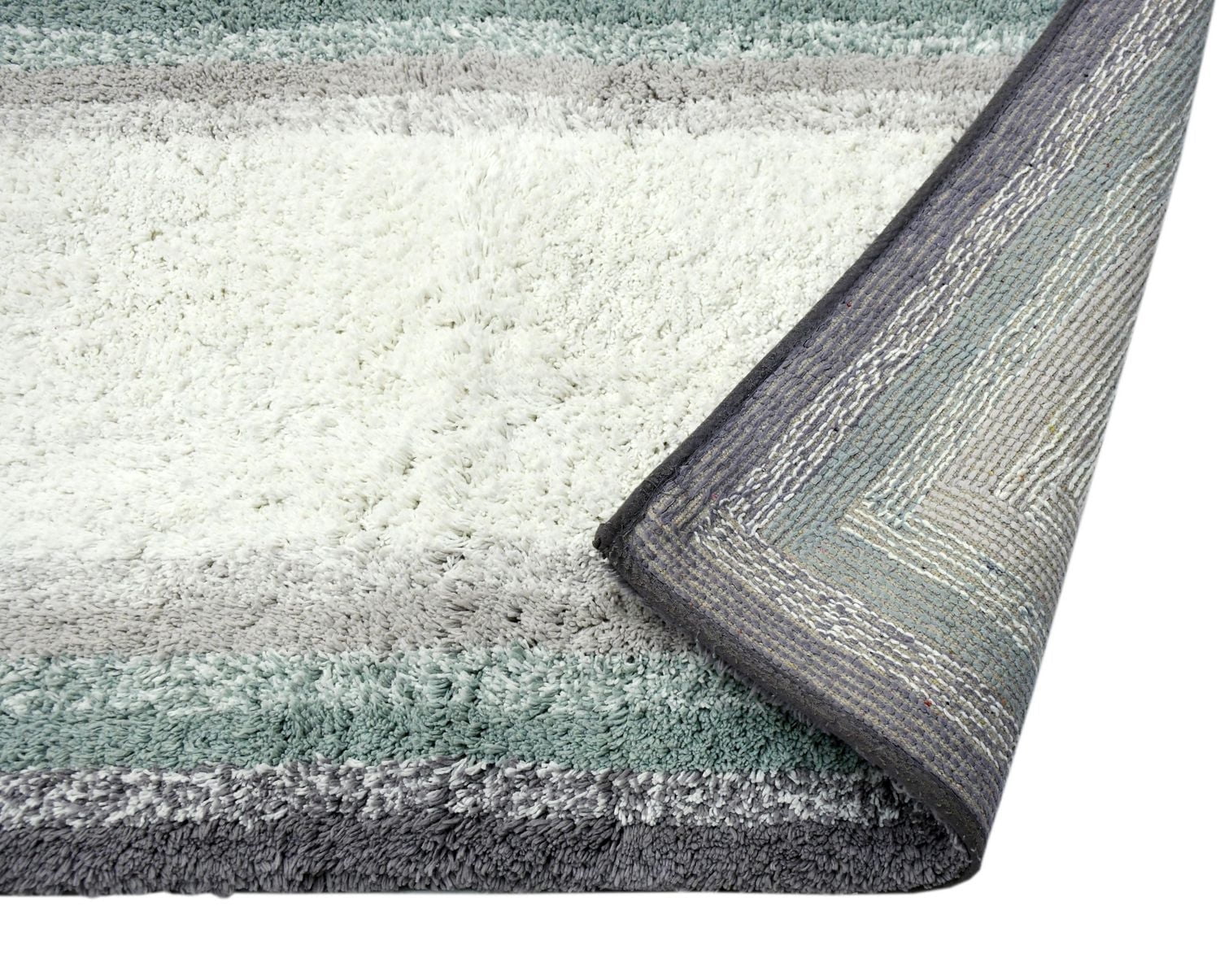Home Trends Purple Ombre Bath Rug