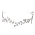 thumbnail image 2 of Elegant Hair Ring with Rhinestones for Decor Made of Zinc Alloy Silver Color, 2 of 5