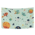 thumbnail image 6 of Yayeee Tapestry Wall Hanging for Bedroom 60" x 40" Living Room Home Wall Art Decor, Space Patterns, 6 of 7