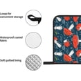 thumbnail image 4 of Mushroom Oven Mitts and Pot Holders 4 Pcs Sets for Kitchen, Cooking Gloves Heat Resistant Oven Mitt Gloves Non Slip Potholders BBQ Gloves for Grilling, Baking, BBQ, 4 of 6
