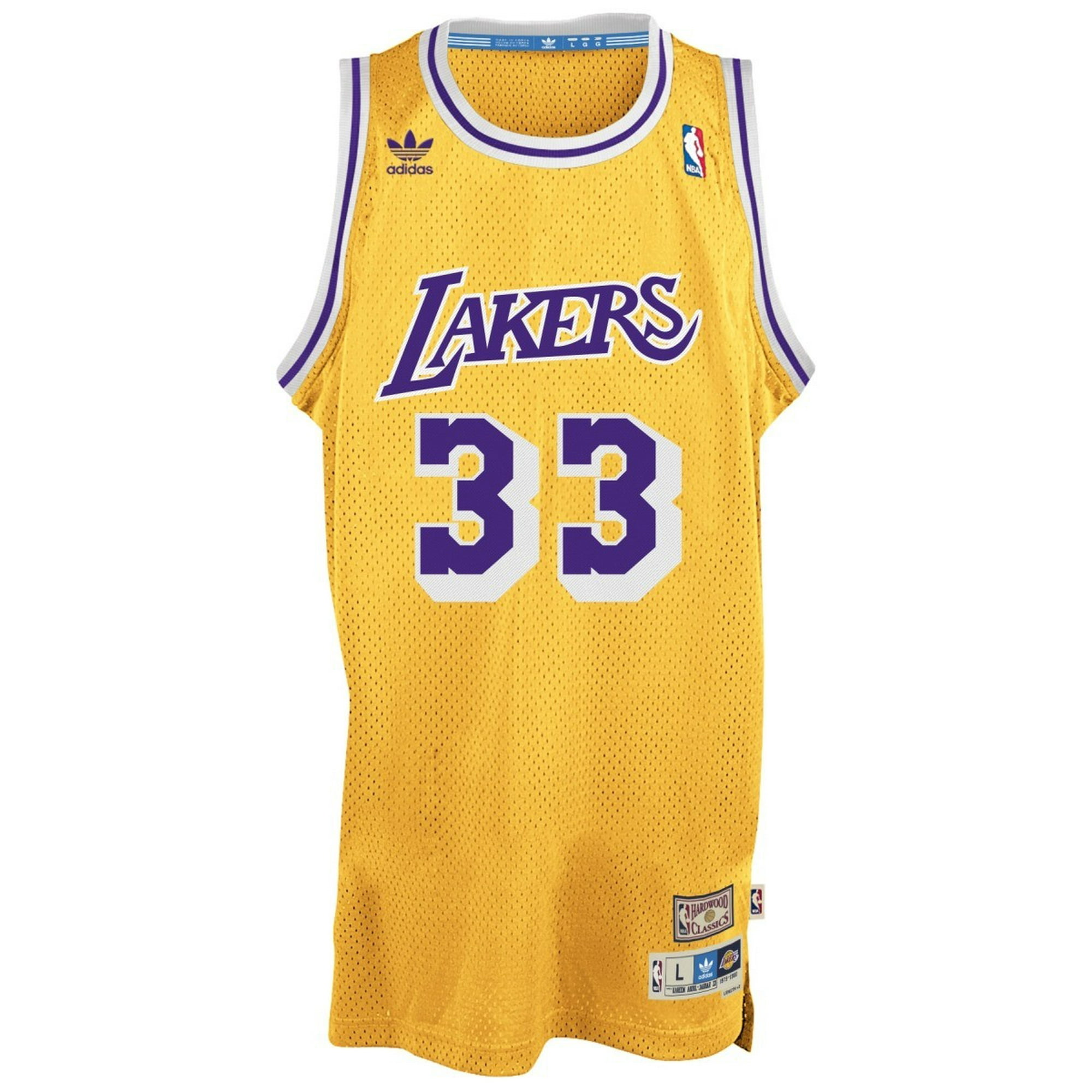 Kareem Abdul-Jabbar Los Angeles Lakers Autographed Mitchell & Ness