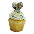 thumbnail image 5 of T-Rex Jurassic Double Trouble Heart Love Cupcake Picks Toppers Decoration Set of 6, 5 of 7