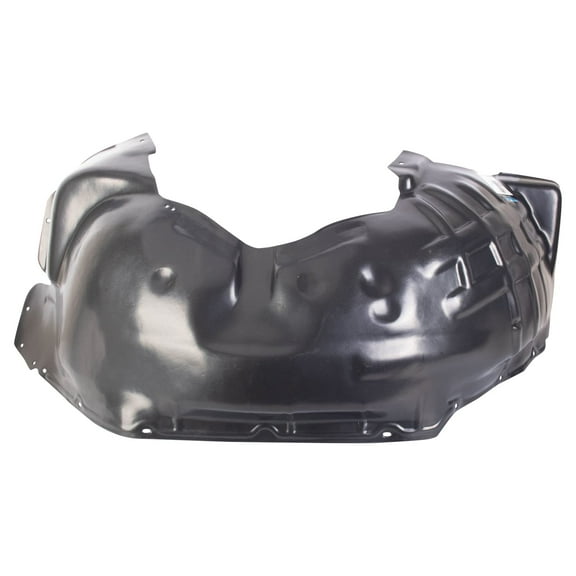 TRQ Front Right Inner Fender Liner Black Passenger Side Fits Select 2008-2012 Jeep Liberty CH1249146