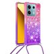 thumbnail image 2 of Funda para Xiaomi Redmi Note 13 5G Brillantina Líquida Divertida Reluciente y con Cristales en Movimiento Cuerpo Cruzado con Cordón Ajustable, 2 of 5