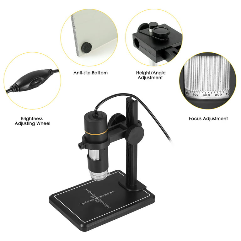 500 800 1000X USB Digital Handheld Portable Microscope Mini Camera  Endoscope for Mac Window OTG Android Electron Kids Student