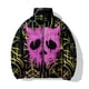 thumbnail image 4 of Abrigo moderno acolchado de demonio para hombre, abrigo de invierno para hombre del infierno, abrigo aterrador, nuevo en abrigos, chaquetas de plumas para hombre 2024, moda, duradero, fresco, mueca cá, 4 of 5