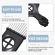thumbnail image 2 of 3 Pcs Afro Comb Set for Curly Hair, Wide Tooth Detangling Styling Combs for Thick Frizzy Textured Hair, 2 of 4