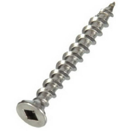 

Hillman Fasteners 41598 25 Pack 8 x 1.62 in. 2 Square Recess Stainless Steel Screw