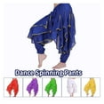 thumbnail image 2 of Women Belly Dance Costume Tribal Bellydance Pants Dance Practice Performance Chiffon Bloomers, 2 of 4