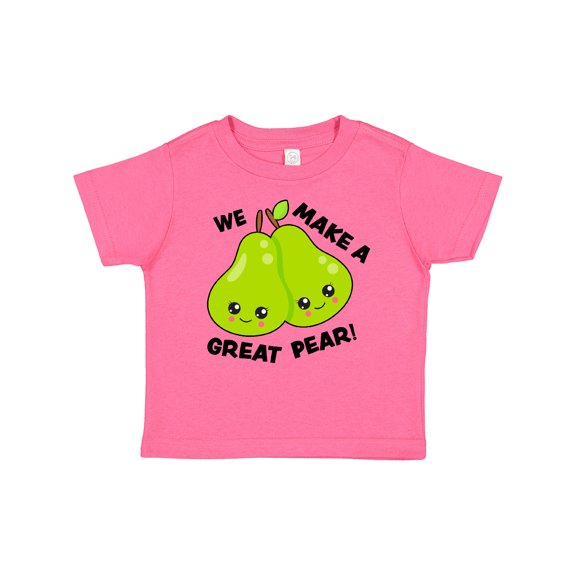 Inktastic We Make a Great Pear Valentine Girls Baby T-Shirt