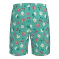 thumbnail image 6 of Naloa Cherry Strawberry Floral Men's Beach Shorts, Surfing shorts, Swim trunks, Quick Dry Swim Trunks for Surfing Beach Fun - 3X-Large, 6 of 9