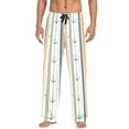 thumbnail image 7 of FORMRS Mens Pajama Pants with Pockets Sleepwear Lounge Bottoms Sizes S-2XL, Nautical Pattern, 7 of 7