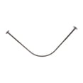 thumbnail image 2 of Luzkey Curved Curtain Rod Corner Shower Rod Replacement Multifunctional Telescopic Clothes Drying Rack for Shower Stall Home Bathtub Style B, 2 of 8