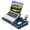 Denim Blue-Ergonomic Pro 2.0, variant on Pro 2.0 Lap Desk With 9 Adjustable Heights Built-in Mouse Pad & Phone Slot - Full Microbead Cushion Storage Pocket Fits Laptops Up To 15.6" Denim Blue Style No. 49502