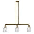 thumbnail image 3 of Innovations Lighting 213-S Canton Canton 3 Light 39" Wide Linear Chandelier - Copper, 3 of 7