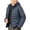 Gray, variant on Quilted Puffer Jacket for Teens Boys Kids Zip Up Winter Warm Lightweight Hooded Coat Outerwear 9-17 Years