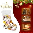 thumbnail image 3 of SKYSONIC Christmas Stockings 2PCS,Cute Baby Animals Big Xmas Stockings Gift Decorations and Party Supplies,Used for Fireplace Decoration Socks Christmas Tree Decoration, 3 of 7