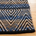 thumbnail image 3 of SAFAVIEH Natura Diggory Geometric Polyester Area Rug, Blue/Orange, 8' x 10', 3 of 8