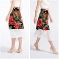 thumbnail image 4 of Leopard Chiffon Summer Dress with Polyester Straps - Women's Beach Dresses, 4 of 6