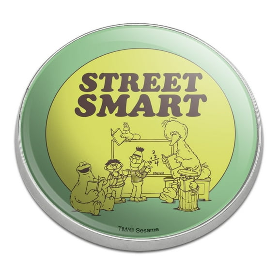 Sesame Street Smart Golfing Premium Metal Golf Ball Marker