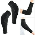thumbnail image 4 of 1 par de almohadillas elásticas para el brazo para niños y jóvenes, coderas, protectores, equipo de protección para deportes de baloncesto (XL) YUNYI BRAND  Deportes, 4 of 8