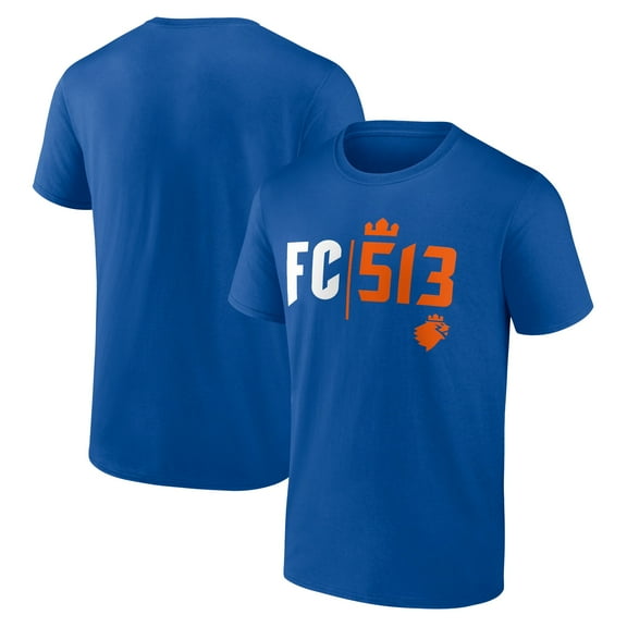 Men's Blue FC Cincinnati Team Chant T-Shirt