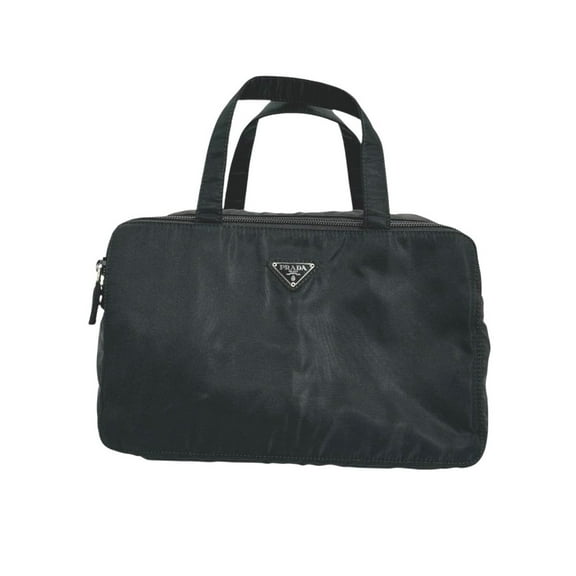 Pre-Owned PRADA Handbag Nylon Black (Good)