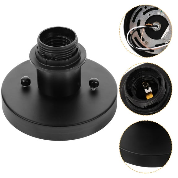 FOMIYES Lamp Holder E26 Light Bulb Socket Holder Thickened Screw Lamp Holder Supply