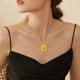 thumbnail image 4 of Birth Flower Necklace, Teardrop Flower Necklace - Pressed Flower Necklace, Birth Month Flower Necklace, Handmade Resin Necklaces, 4 of 5