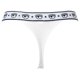 thumbnail image 3 of CHIARA FERRAGNI Tangas para Mujer Pack de 2 - String, Algodón Elástico, Cintura con Logotipo, uni Blanco L (Large), 3 of 3