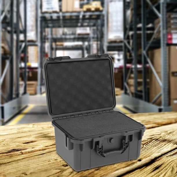 Almacenamiento de caja de herramientas portátil Organizar con caja de seguridad multipropósito resistente al desgaste de espuma Caja de almacenamiento 280x220x105MM CUTICAT Caja de herramientas protectora