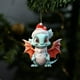 thumbnail image 5 of Wmhnj Adorno colgante acrlico para rbol de Navidad, ideal para fiestas navideñas, coches y decoracin del hogar., 5 of 9