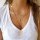 thumbnail image 5 of Guardurnaity Collar multicapa para mujer, colgante de aleación, cuentas de hojas, diseño Simple, collar largo, joyería para el cuello Ropa, zapatos y accesorios Miscelánea, 5 of 6
