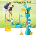 thumbnail image 5 of Niños Golf Club Ball Green Hole Cup Group con rueda Sports Fitness Toys Set, 5 of 5