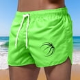thumbnail image 2 of Kcolen Swim Trunks Men 7 Inch High Elastic Waist Swim Shorts Comfy Swimming Trunks Men Swim Trunks Beach Summer Oversized Bathing Suit Beach Board Shorts, 2 of 6