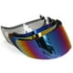 thumbnail image 3 of Reemplazo de la cara completa del visor de la lente del casco del escudo del viento de la motocicleta para, 3 of 8