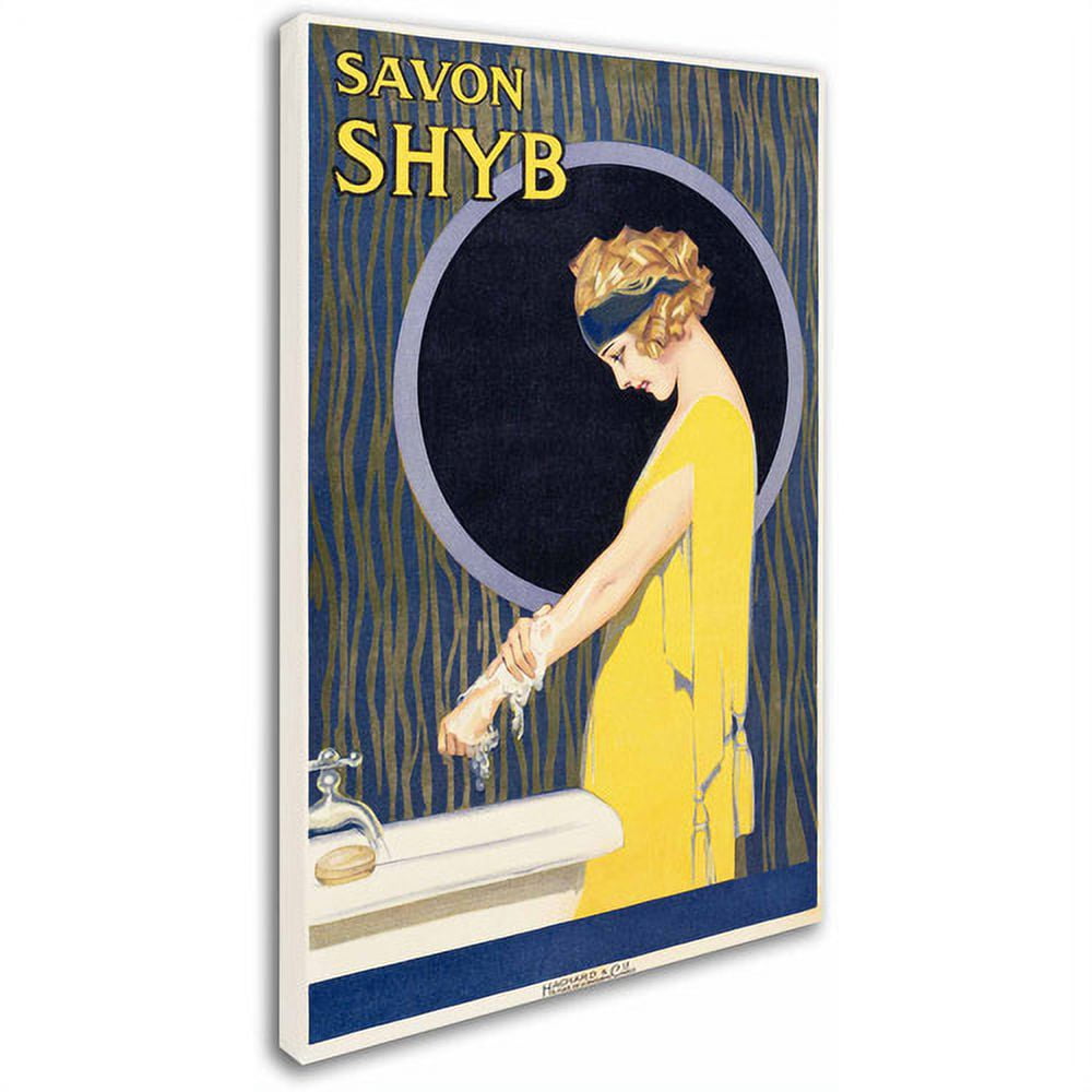 Trademark Fine Art "Savon S H Y B" Canvas Art