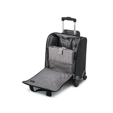 american tourister zoom underseater tote spinner