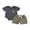 Army Green, variant on Bagilaanoe 2pcs Newborn Baby Boy Shorts Set Short Sleeve Romper Tops + Shorts 3M 6M 9M 12M 18M Infant Casual Summer Clothes